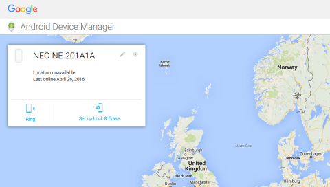 Find your Android devices with Android Device Manager